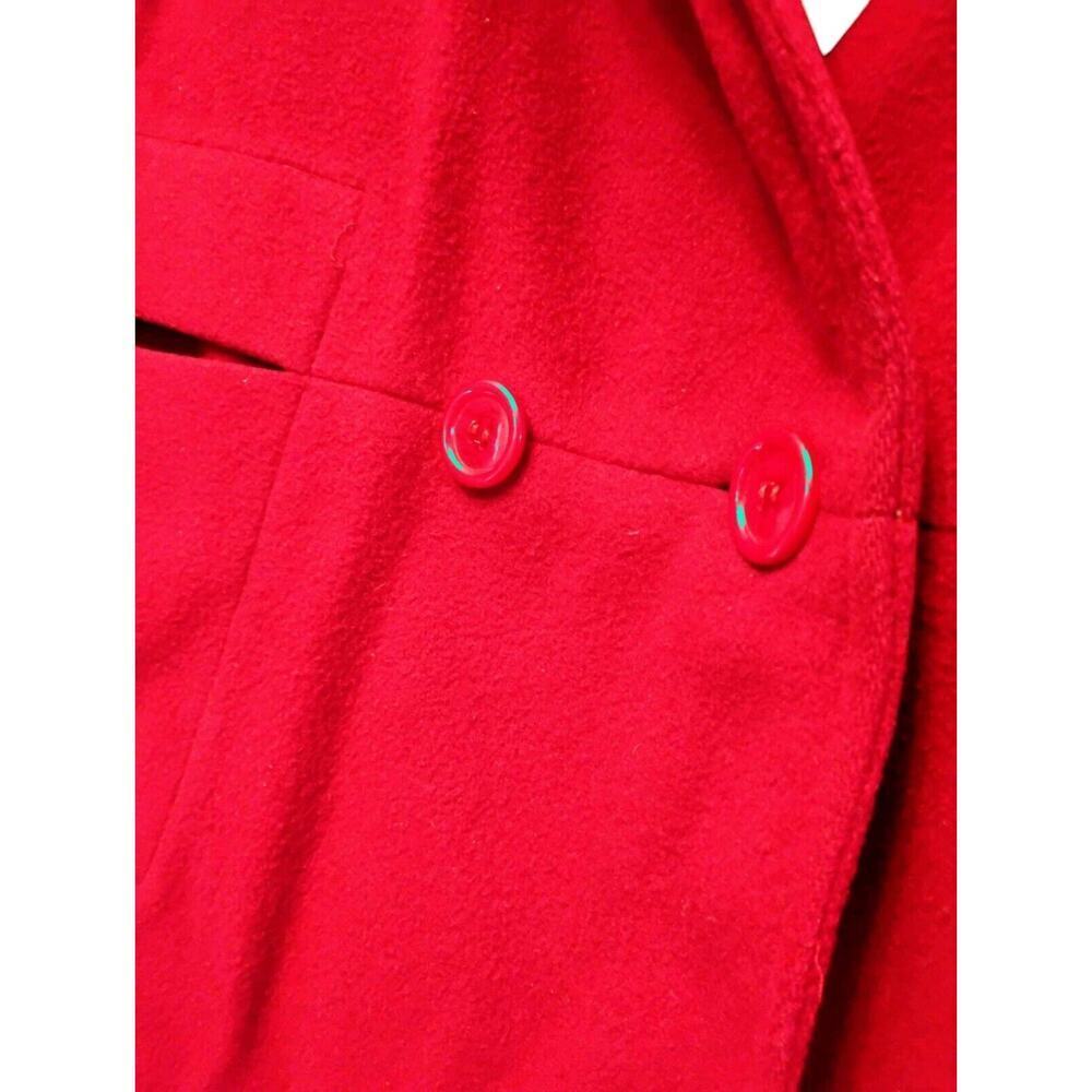 Mackintosh Vintage 100% Pure Wool Red Blazer. Size L - Picture 7 of 11